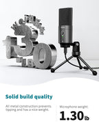 FIFINE USB Desktop PC Microphone - Image 7