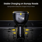 AOHI 165W Laptop Car Charger Adapter 140W PD 3.1/ 100W PD 3.0 USB C Super Fast - Image 8