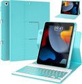 Keyboard Case for iPad 9th/8th/7th Generation 10.2 inch, 360° Rotatable iPad by BLUTLOTUS