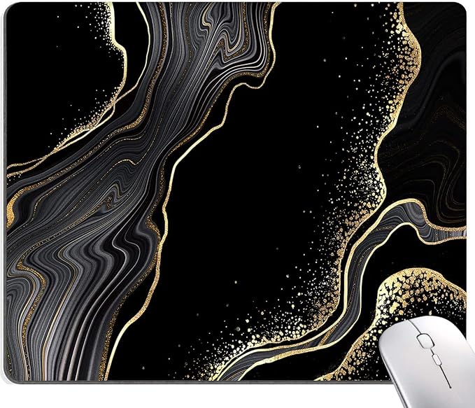 Mouse Pad Marble, Cute Personalized Mouse Pads by Armanza