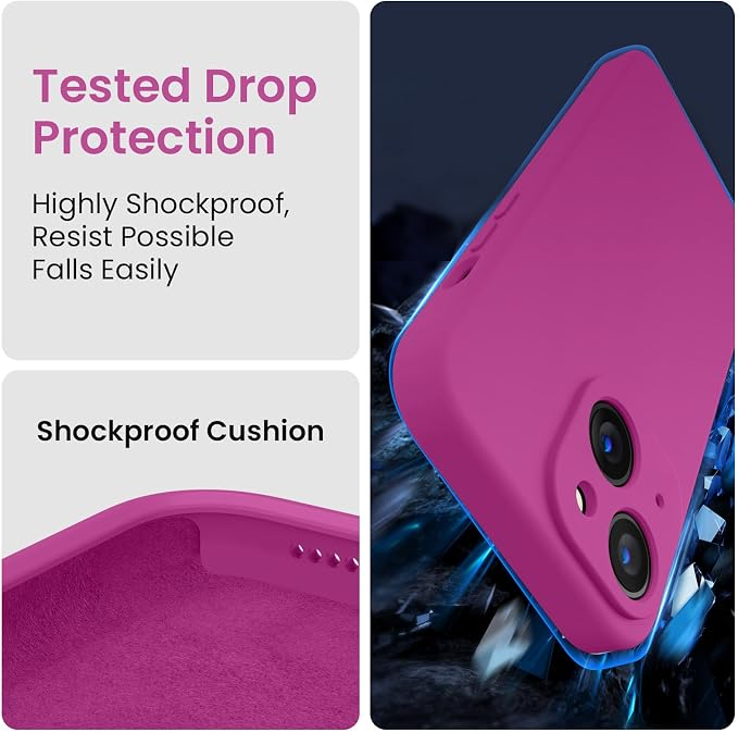 FireNova Designed for iPhone 15 Case, Silicone Upgraded Phone Case with - Image 4