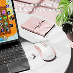 memzuoix 2.4G Wireless Mouse, 1400 DPI Computer Mice - Image 9