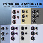 for Samsung Galaxy S25 Ultra Camera Lens Protector, Individual Metal Ring - Image 7