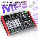 6 Channel Audio Interface DJ Mixer - Image 5