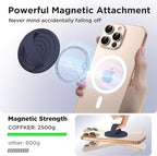 Magnetic Phone Ring Grip Holder, Silicone Finger Loop Grip, Compatible - Image 3