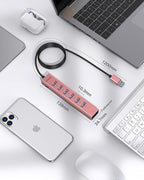 Aluminum USB 3.0 Adapter USB to Ethernet HUB - Image 7