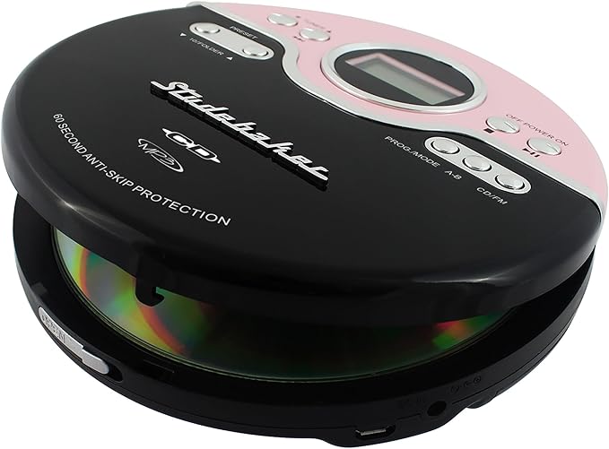 Studebaker SB3703PBB Joggable Personal CD/MP3 Player - Image 3