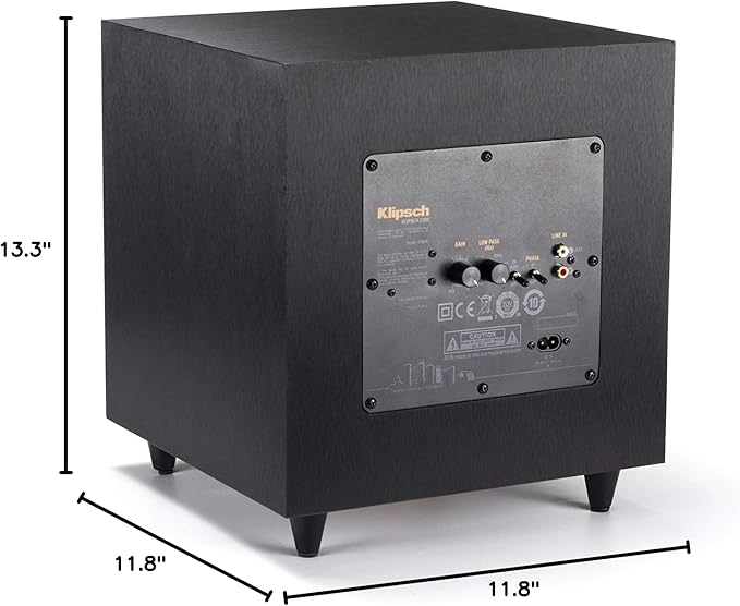 Klipsch Black Reference Theater Pack 5.1 Surround Sound System - Image 6