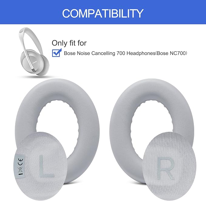 Replacement Ear Pads for Bose NC700 Noise Cancelling Headphones, Upgrade - Image 2