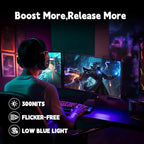 KTC Gaming Monitor 27 inch 180hz 1ms | Fast IPS Screen 1080p Monitor|2 x HDMI - Image 8