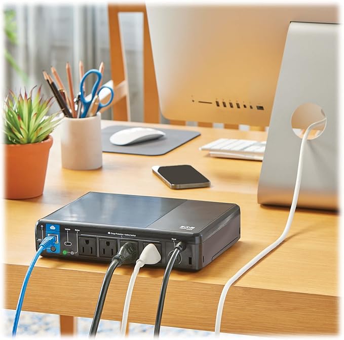 Tripp Lite Cloud-Connected 600VA UPS Battery Backup and Surge Protector - Image 2