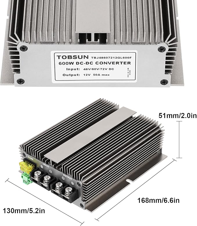 HOMELYLIFE 600W High Power Voltage Reducer DC 48V 60V 72V Step Down to DC 12V - Image 3