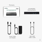 Plugable 12-in-1 USB C Triple Monitor Docking Station, Triple 4K Displays - Image 7
