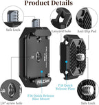 ULANZI F38 Camera Quick Release Plate w 1/4" to 3/8" Screw Thread, Quick - Image 5
