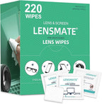 Lensmate 220 Count Lens Wipes for Eyeglasses, Pre-Moistened & Individually by Unknown