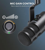 MAONO USB Dynamic Microphone, Podcast Recording Microphone - Image 5