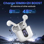 Wireless Earbuds, 48H Playback Ear Buds - Image 3