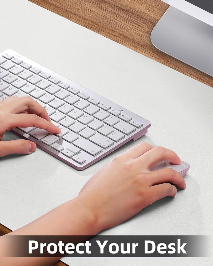 Leather Desk Protector, Office Laptop Mat - Image 3