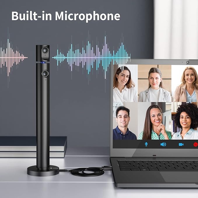 CZUR Halo X Pro Dual Webcam for PC, 1080P Web Camera - Image 4