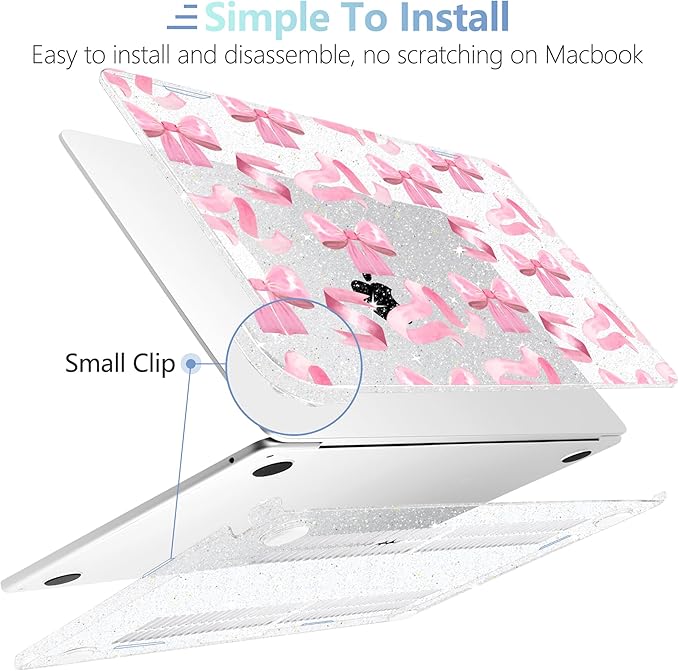 MEEgoodo Case for M4/M3/M2 MacBook Air 13.6 inch Case 2025 2024 2022, Fit Model - Image 5