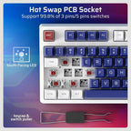 LTC Nimbleback NB1041 PRO Wireless Mechanical Keyboard w/Display Screen & Knob - Image 6