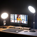Aureday 10.5” Dimmable Desktop Ring Light by Aureday