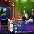 RGBZONE 2.4GHz WiFi LED Controller, IR Wireless Remote Control, 2-Ports Smart - Image 7