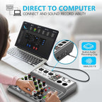 Aveek Professional Audio Mixer, Sound Board Mixing Console - Image 3