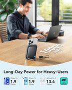 INIU for MagSafe Portable Charger, Qi2 Certified, Slimmest 45W 10000mAh - Image 5
