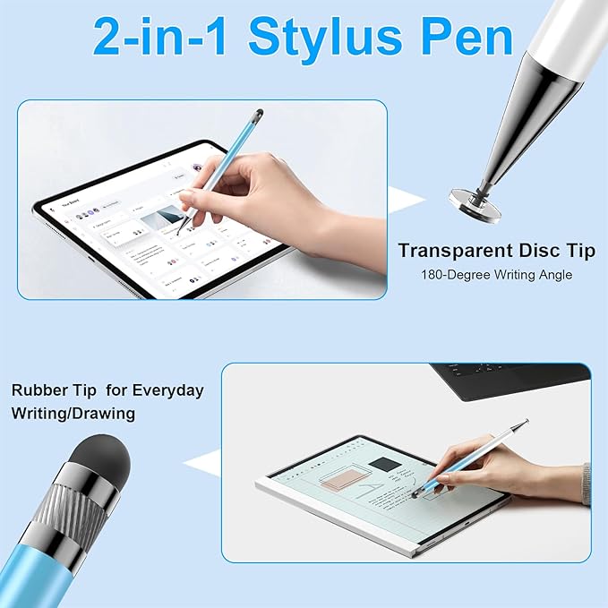Bopomofo 10 Rubber Tips+5 Transparent Disc Trips, High Precision and High - Image 5