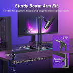TONOR Dynamic Microphone, XLR/USB Microphone - Image 7