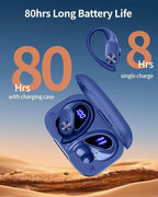 PocBuds Bluetooth Headphones Wireless Earbuds 80hrs Playtime Wireless Charging - Image 2