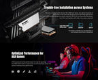 KLEVV CRAS C910 500GB M.2 2280 NVMe PCIe Gen4x4 Laptop & Desktop Internal SSD - Image 7