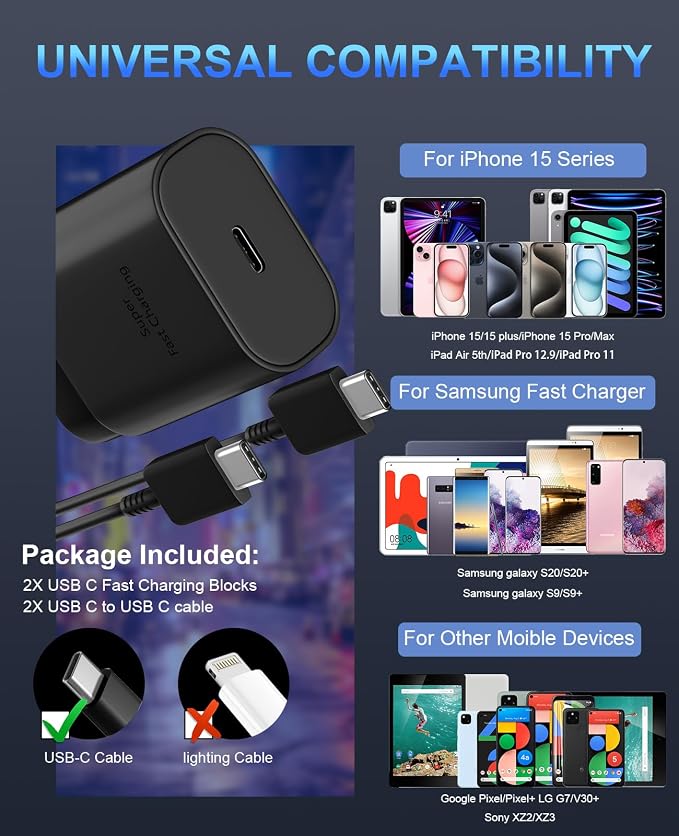 30W USB C Phone 15 Charger Fast Charging Block - Image 5