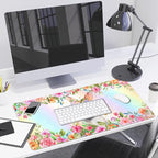Lokigo Cute Rabbit Desk Pad, Gaming Mouse Pad 31.5"x15.7", Waterproof Big Mouse - Image 5