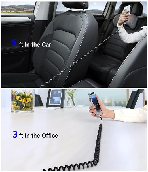iPhone Charger Cable for Car, Retractable Charging Cord Compatible - Image 7