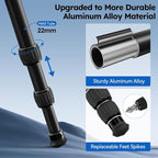 SIRUI Lightweight Mini Tripod, 1.9lbs Aluminum Desktop Table Tripod - Image 5