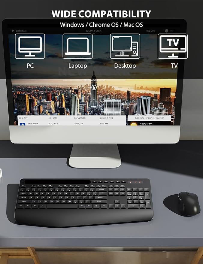 Wireless Keyboard and Mouse Combo 2 Pack - Image 9