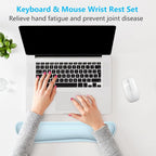 Dapesuom Enlarge Keyboard Wrist Rest, Memory Foam Keyboard Wrist Cushion - Image 7