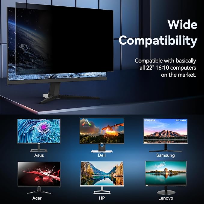 22 Inch Computer Privacy Screen Filter - Image 5