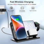 All-in-one Wireless Charger, Temperature Display, 15W Fast Charging.Wirelessly - Image 3