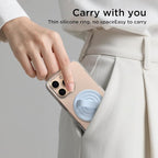 Magnetic Phone Ring Grip Holder, Silicone Finger Loop Grip, Compatible - Image 9