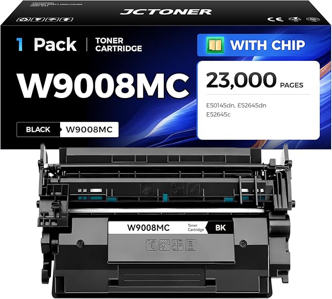 W9008MC Black Toner Cartridge 1-Pack by JCTONER