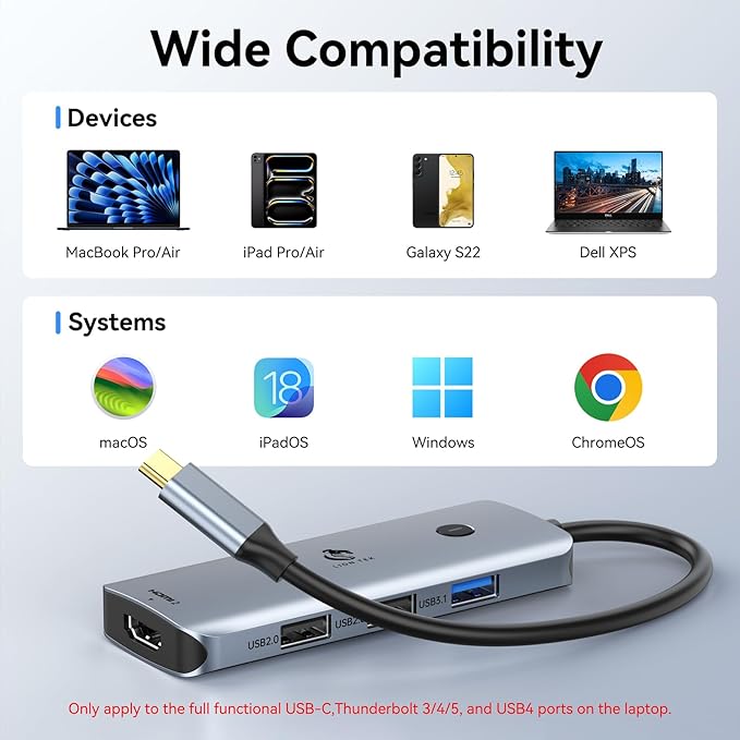 USB C Docking Station Dual Monitor, LIONWEI Laptop USBC Dock Multiport Adapter - Image 8