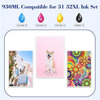 Pristar 8 Pack 32XL 31 Ink Compatible - Image 4