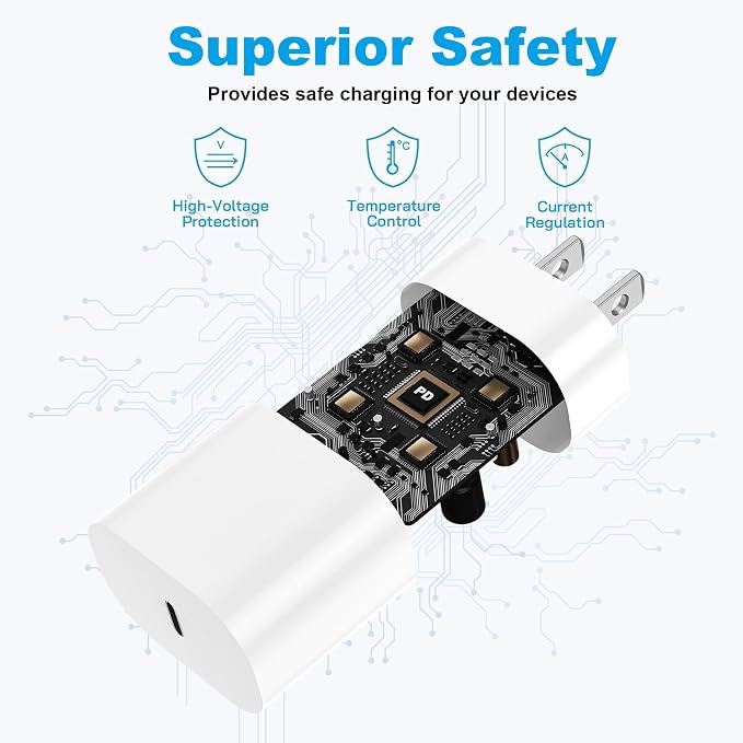 30W iPhone 16/15/14/13/12 Charger Fast Charging Block - Image 4