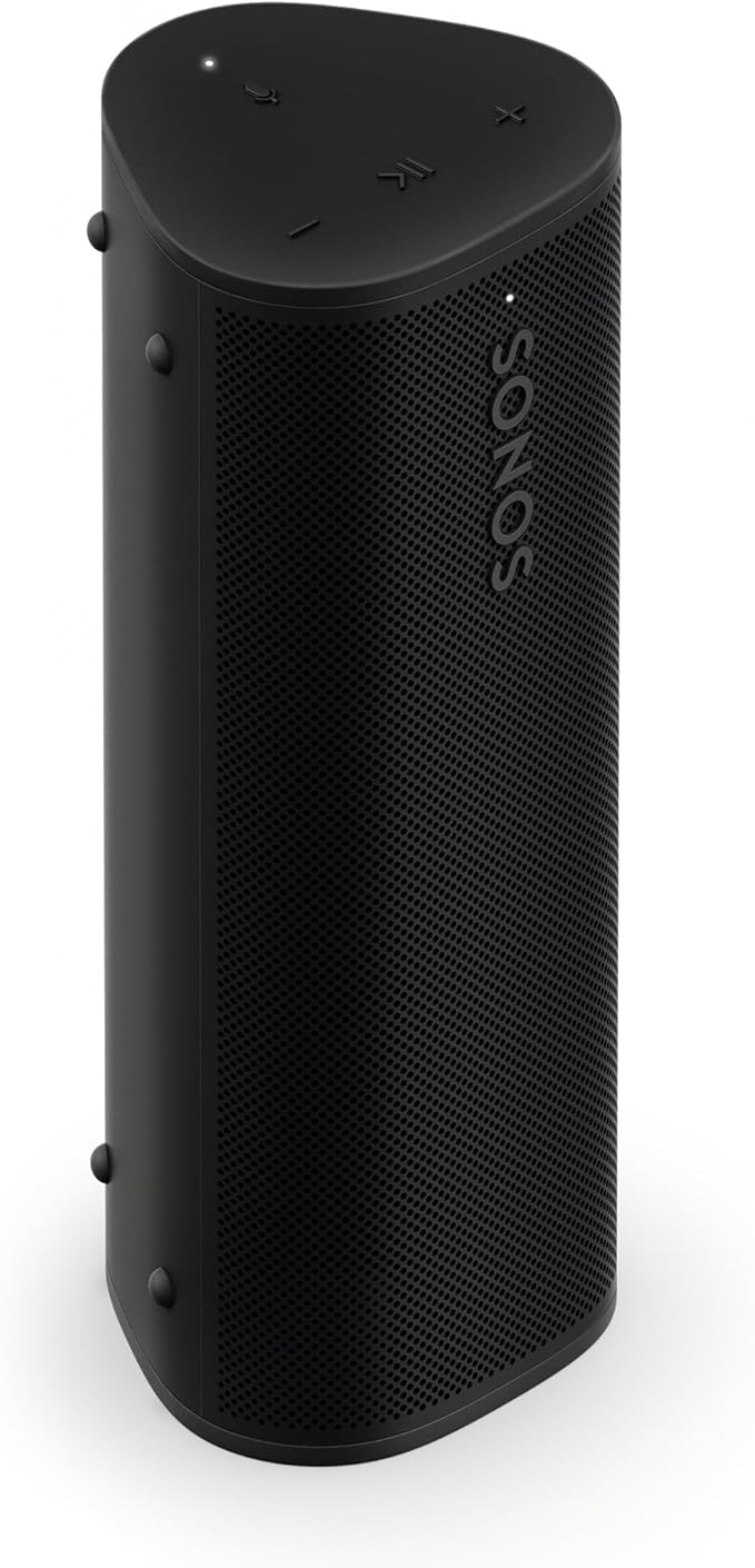 Roam 2 - Black - Portable Waterproof Bluetooth Speaker by Sonos