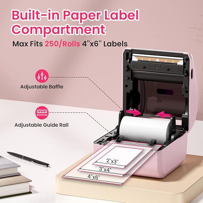 Bluetooth Thermal Label Printer 4x6 - Image 5