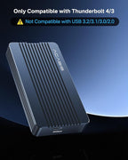 ACASIS 40Gbps M.2 NVMe SSD Enclosure, Only Compatible - Image 2