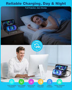 MSTJRY Charging Station for Multiple Devices : 5 Port Multi USB-A Charger - Image 4